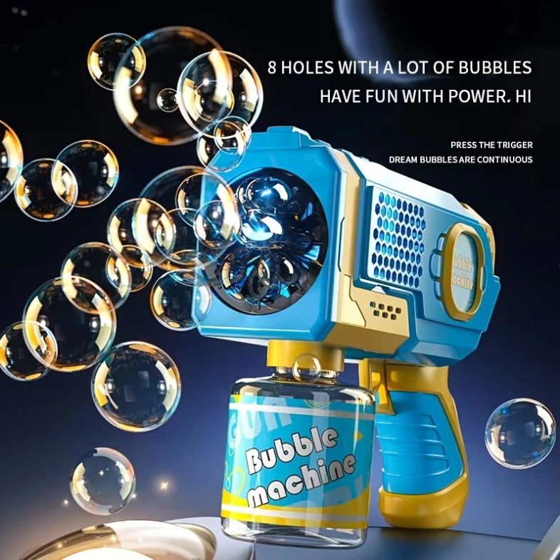 rocket boom bubble machine