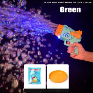 Angel Bubble Gun 29 Holes Green