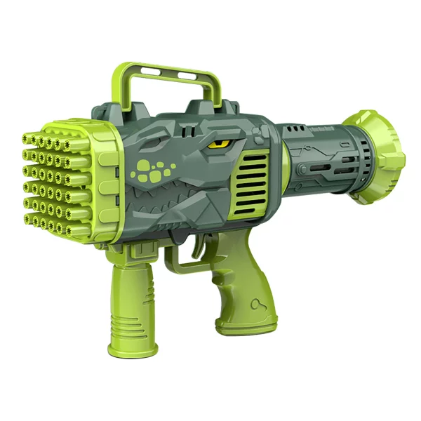Dinosaur Bazooka Bubble Gun Dark Green