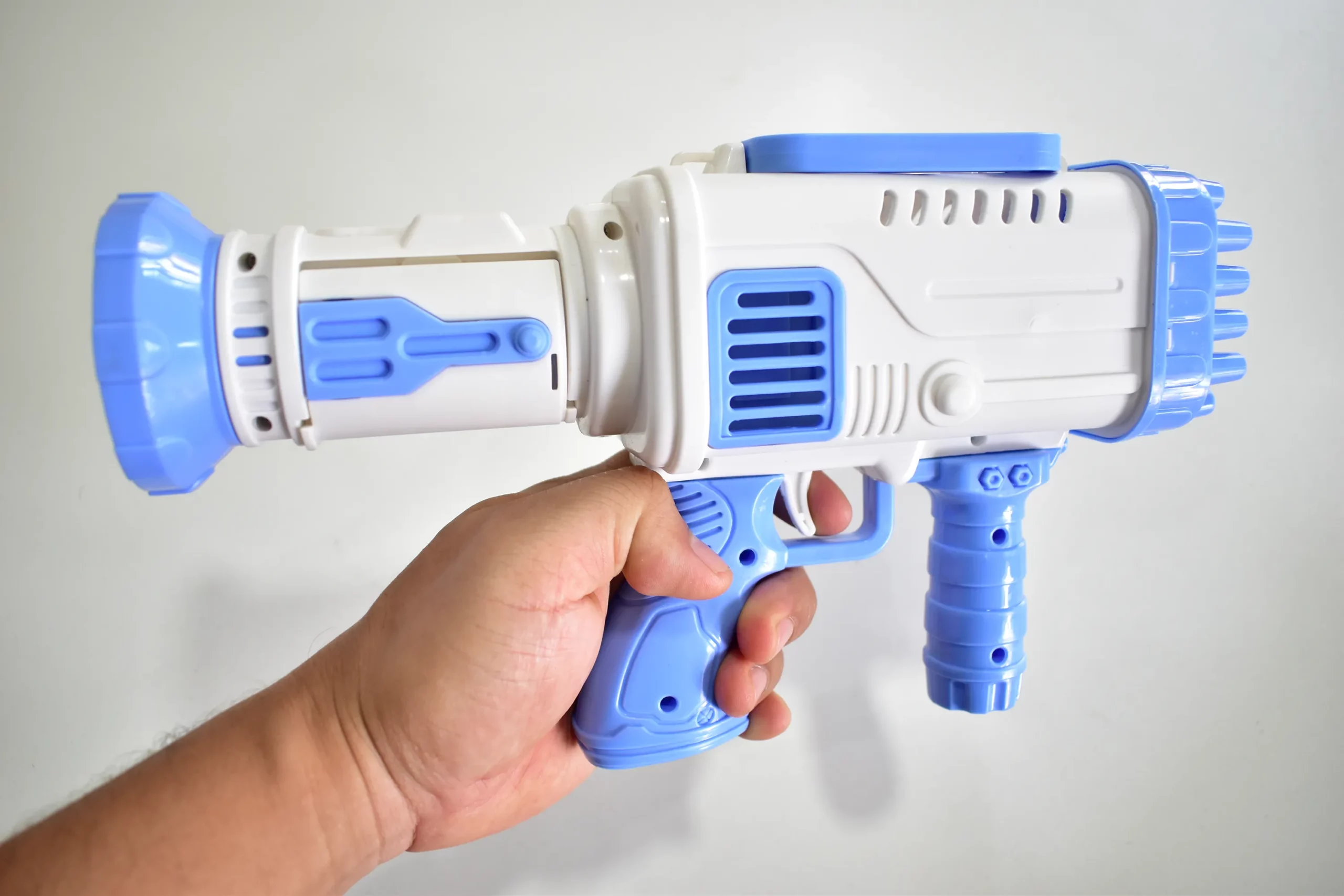 Rocket Boom Bubble Gun Instructions
